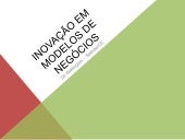 Inovação em modelos de negócio - por Zé Wellington