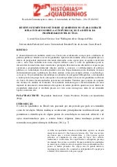 DESENVOLVIMENTO DO SETOR DE QUADRINHOS NO CEARÁ